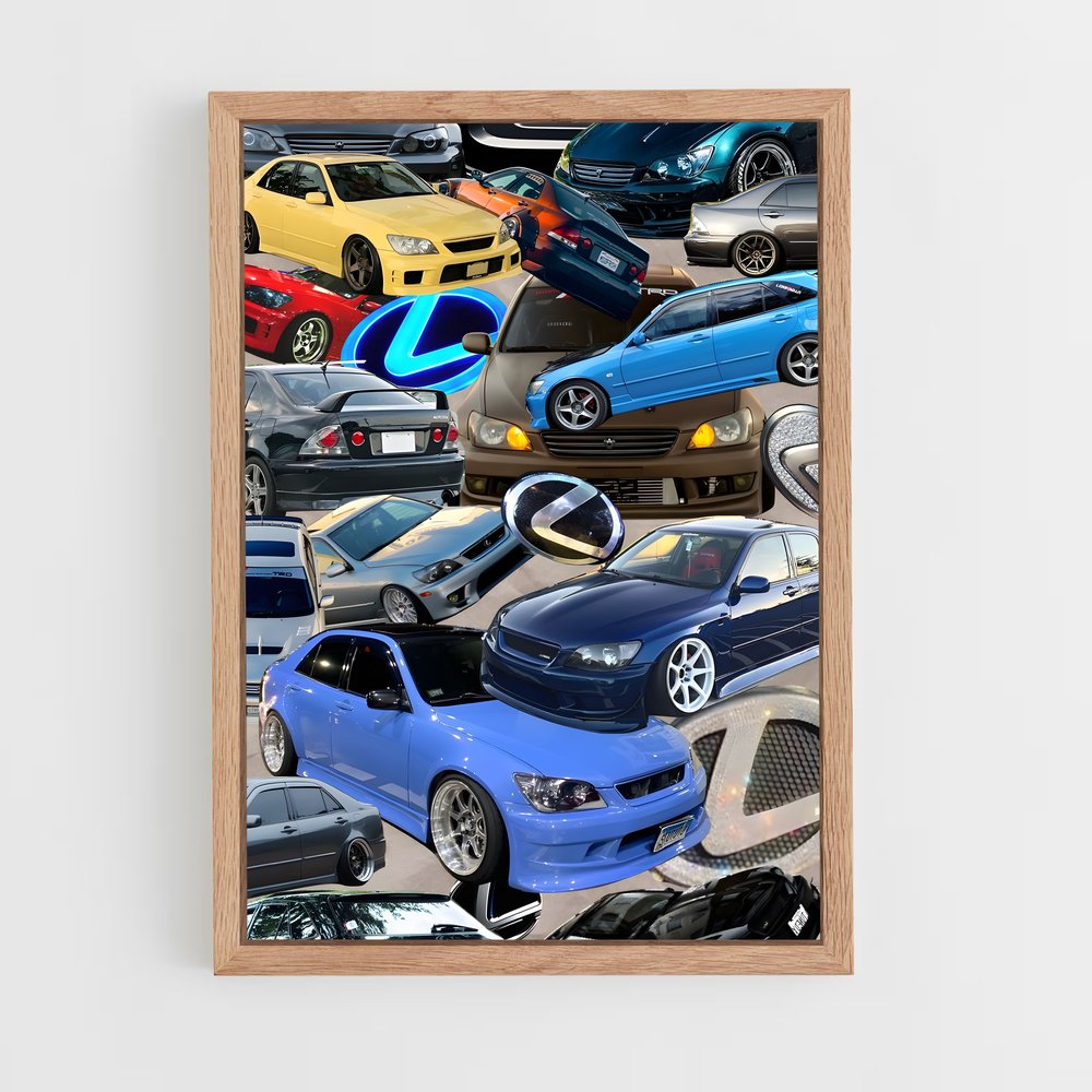 Poster Vitesse Fulgurante – affiche Lexus (vue 4)